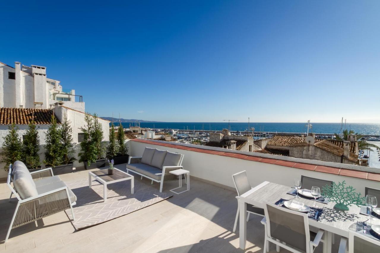 Banus - Puerto Banus Harbour Sea Views Penthouse Apartment Marbella